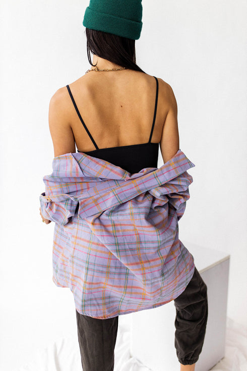 Call Me Ribbed Brami// Black